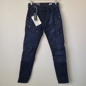 G-Star RAW Airblaze 3D Skinny Denim Jeans Size 30x34 Blue